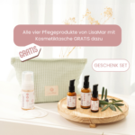 Geschenkset – Kosmetiktasche gratis - mediterrane Gesichtspflege