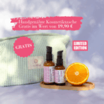Set Gesichtscreme & Serum mit Beauty Bag– Feuchtigkeit & Pflege für strahlende Haut – Mit Hyaluron & Aloe Vera