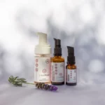 Gesichtspflege Set – Reinigung, Gesichtscreme und Augencreme für natürliche Hautbalance