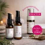 Gesichtscreme und Serum mit Orangenstammzellen. Feuchtigkeitsboost für strahlende Haut ab 40