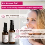 Gesichtscreme und Serum