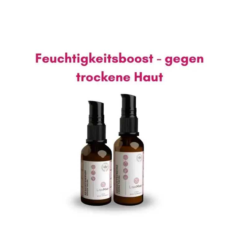 Gesichtscreme und Serum mit Orangenstammzellen. Feuchtigkeitsboost für strahlende Haut ab 40
