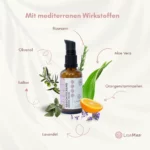 Gesichtspflege Set – Reinigung, Gesichtscreme und Augencreme für natürliche