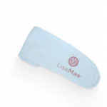 Weißes Skincare-Haarband mit Klettverschluss für Beauty & Pflege-Routine