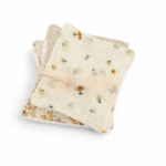 3er-Set waschbare Abschminkpads aus 100 % Baumwolle, handgemacht – perfekt für sensible Haut. – Bild 3