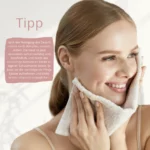 2er-Set Microfaser Gesichtshandtücher – Weiß und Fuchsia, weich & schnell trocknend – Bild 5