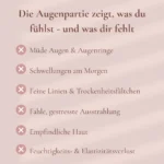 Bio Augencreme gegen Augenschwellungen und Augenringe – Bild 4