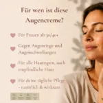 Bio Augencreme gegen Augenschwellungen und Augenringe – Bild 11