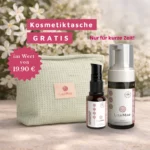 Augencreme und Reinigungsschaum für einen frischen und wachen Blick