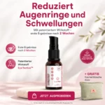 Augencreme und Reinigungsschaum für einen frischen und wachen Blick