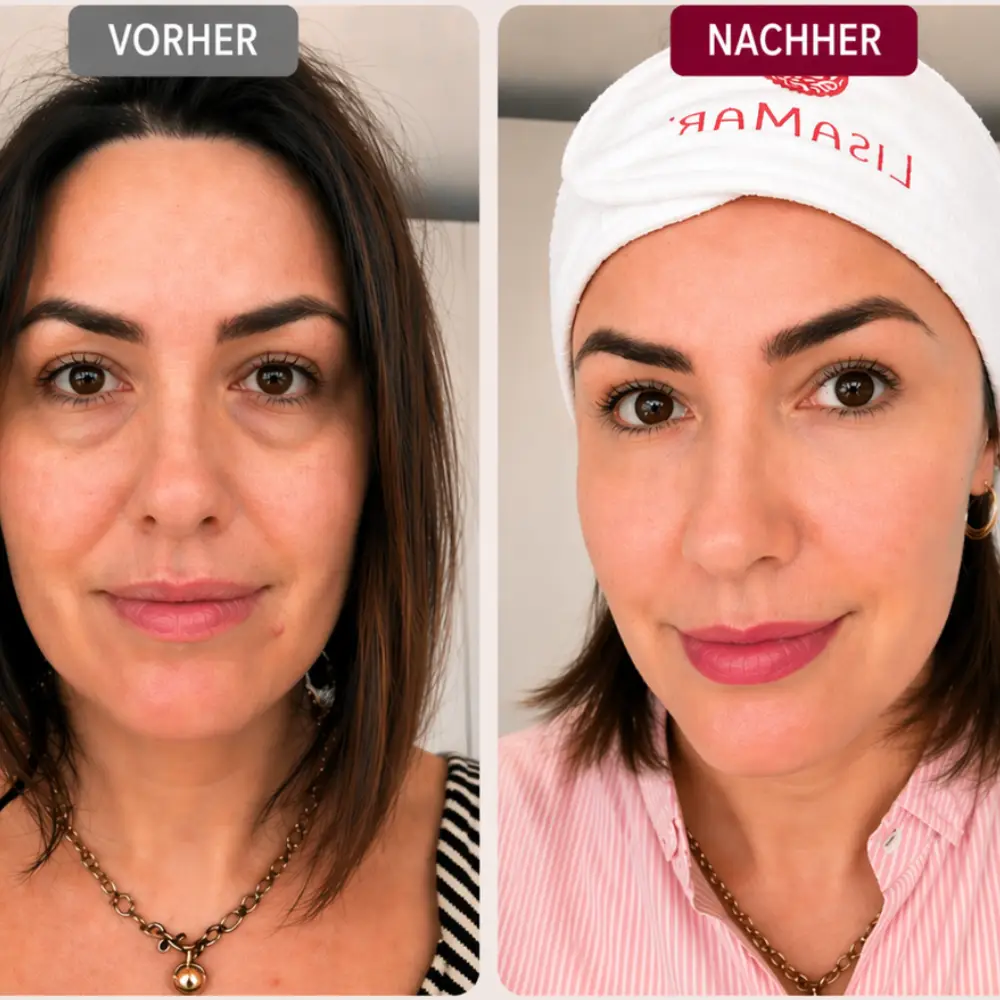 Augenschwellungen Vorher Nachher