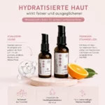 Hydratisierte haut gegen Poren