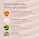 Gesichtscreme und Serum mit Orangenstammzellen. Feuchtigkeit & Regeneration – Bild 6