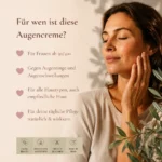 Augencreme gegen Augenschwellungen und Augenringe inkl. Gua Sha Pils GRATIS – Bild 11