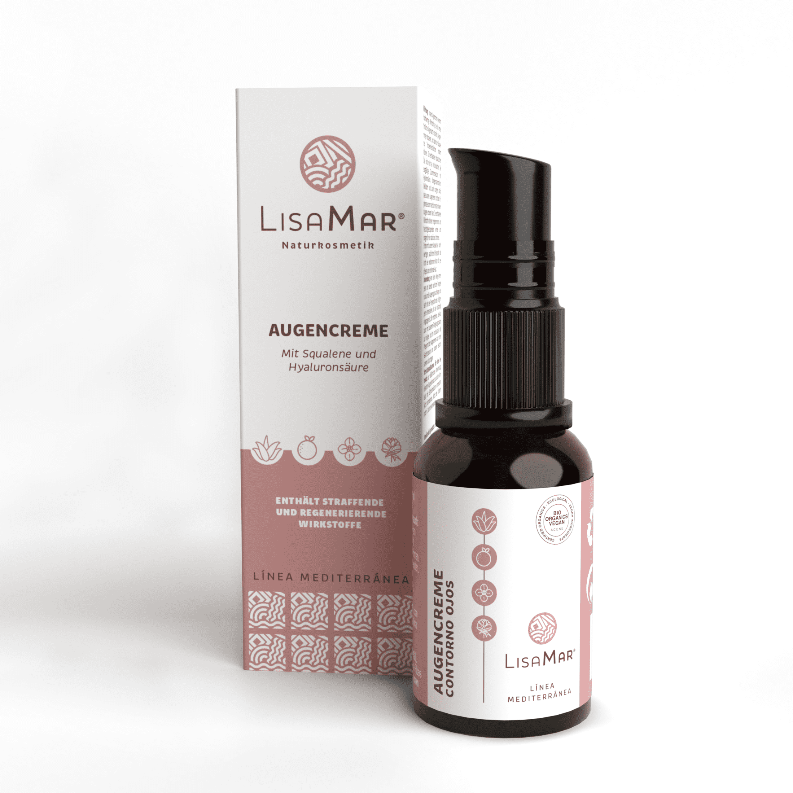 Augencreme gegen Falten und Augenringe – Feuchtigkeitsspendend mit Hyaluron – Anti Aging – Bild 2